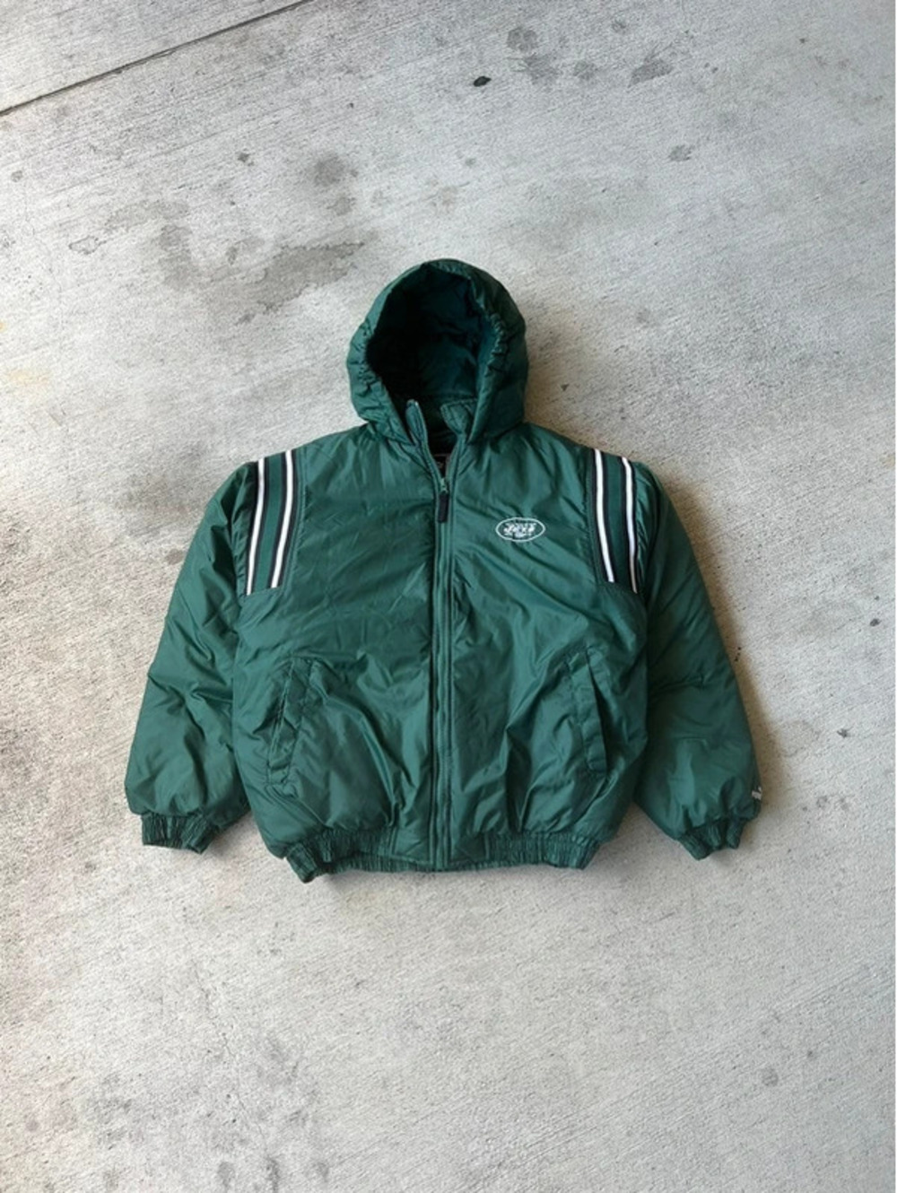 90s Jets Puma Puffer Jacket